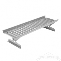 Кровельный мостик Roofsystems серия PRESTIGE ZN 360 EURO, Полиэстер RAL 7004
серый, для фальцовой кровли 2,5м