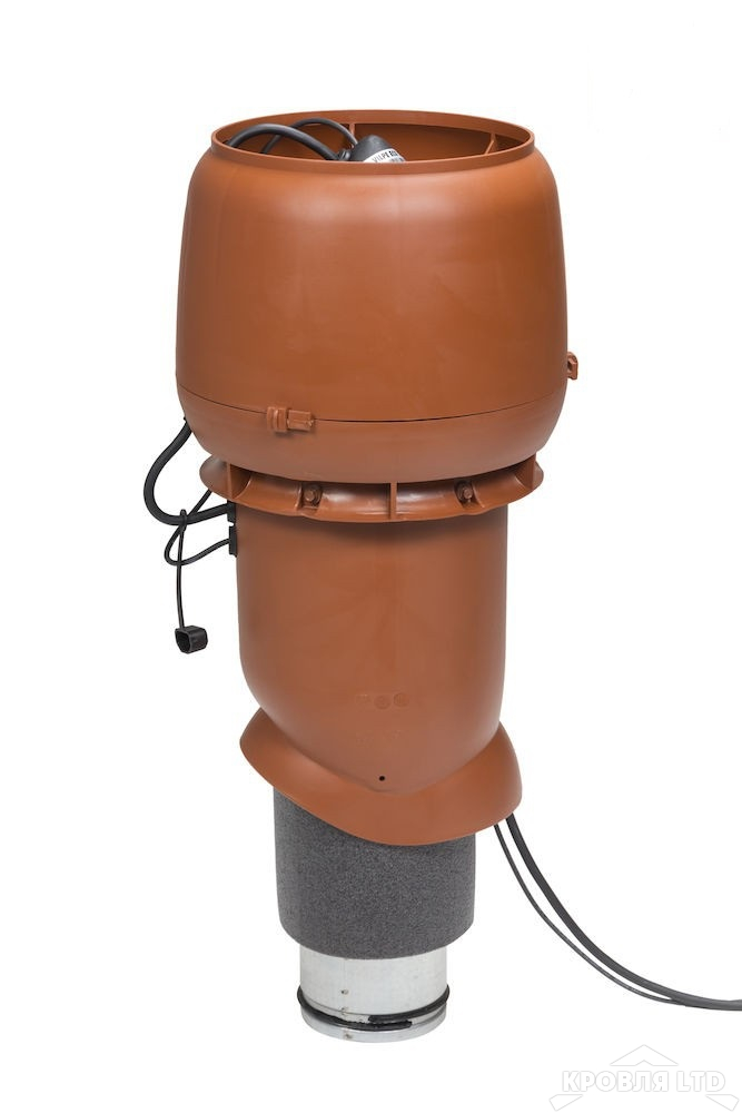 Вентилятор Vilpe Е190 P 125/500 цвет кирпичный