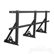 Кровельное ограждение Roofsystems серия ELITE H-1200 40*20, Полиэстер RAL 9005 черный, 3м