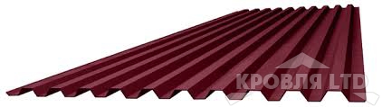Профнастил С21, Полиэстер RAL 3005 красное вино, толщина 0,5