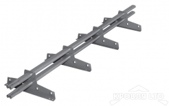 Снегозадержатель PRESTIGE  45*25  фальц RAL 7004 3м