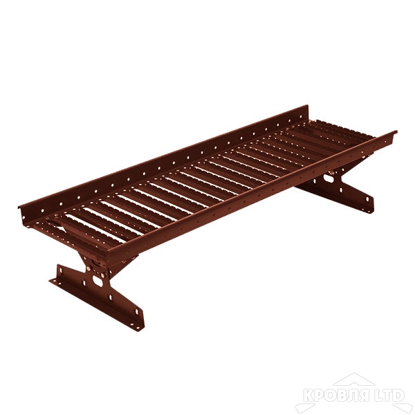 Кровельный мостик Roofsystems серия PRESTIGE ZN 360 EURO, Полиэстер RAL 8017
коричневый шоколад, 2,5м