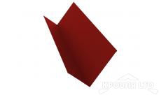 Планка примыкания 90х140, Полиэстер RAL 3011 коричнево-красный, толщина 0,45