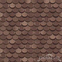 Гибкая черепица Шинглас   коллекция Атлантика цвет Тенерифе