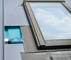 Оклад  для клик-фальцевой кровли  FAKRO EBV-P 66*140