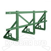 Кровельное ограждение Roofsystems серия PRESTIGE ZN H-900 45*25 EURO, Полиэстер RAL 6005 зеленый мох, 3м