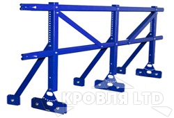 Кровельное ограждение Roofsystems серия PRESTIGE ZN H-600 45*25 EURO, Полиэстер RAL 5005 синий насыщенный, 3м