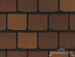 Гибкая черепица Certain Teed коллекция Highland Slate цвет Venetian Red
