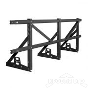 Кровельное ограждение Roofsystems серия PRESTIGE ZN H-900 45*25 EURO, Полиэстер RAL 9005 черный, 3м