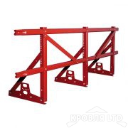 Кровельное ограждение Roofsystems серия PRESTIGE ZN H-900 45*25 EURO, Полиэстер RAL 3011 коричнево-красный, 3м