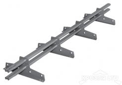 Снегозадержатель Roofsystems серия PRESTIGE 45*25 EURO, Полиэстер RAL 7004
серый, 3м