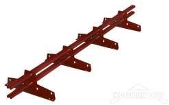 Снегозадержатель PRESTIGE ZN 45*25  натур RAL 3011 3м