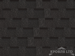 Гибкая ламинированная черепица Дёке серия ORIGINAL  Коллекция DRAGON цвет Асфальт