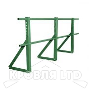 Кровельное ограждение Roofsystems серия ECONOM H-900 d25, Полиэстер RAL 6005 зеленый мох, 3м