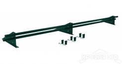 Снегозадержатель для фальцевой кровли Optima RAL 6005 3м