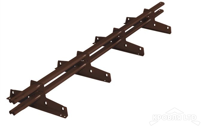 Снегозадержатель PRESTIGE ZN 45*25  CLICK ФАЛЬЦ RAL 8017 3м