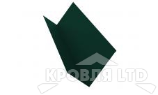 Планка примыкания 90х140, Полиэстер RAL 6005 зеленый мох, толщина 0,45