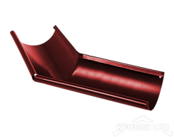 Угол желоба внешний Foramina PUR 135гр 150 мм RAL 3005 красное вино